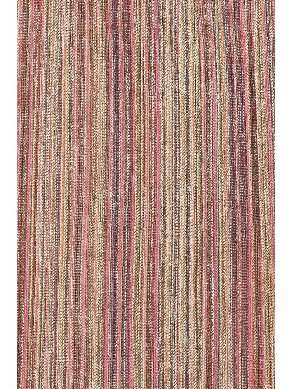 House of Harlow 1960 Multicolor Metallic Stripe Maxi Dress - Picture 8 of 9